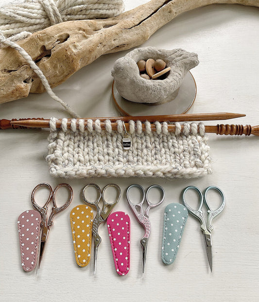 Snips for yarn or needle crafts, small knitting, crochet, needlepoint or embroidery scissor